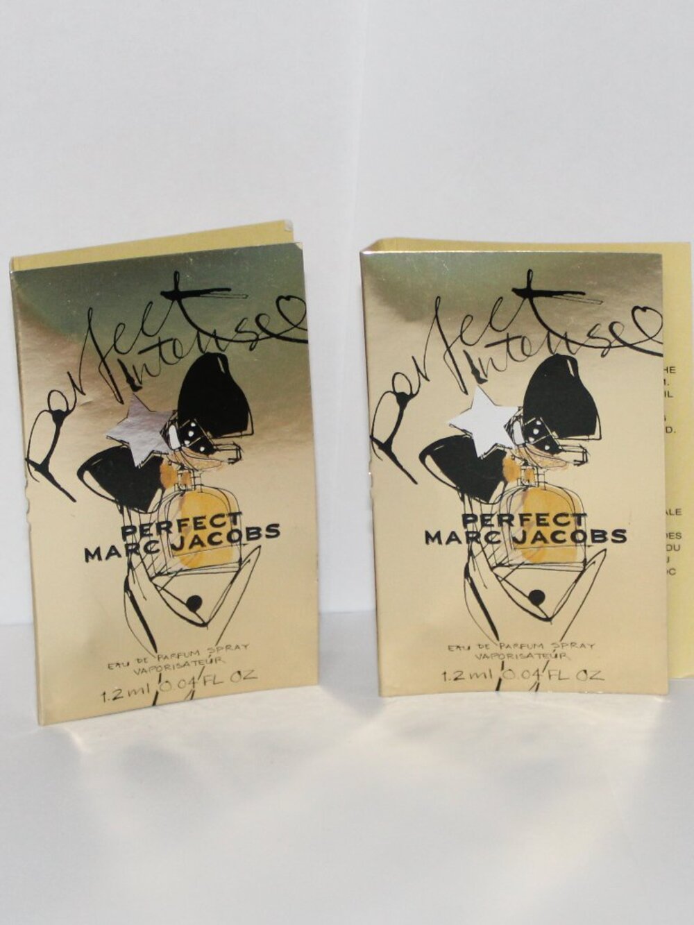 Marc Jacobs Perfect Intense Eau de Parfum EDP Women LOT OF 2 VAILS